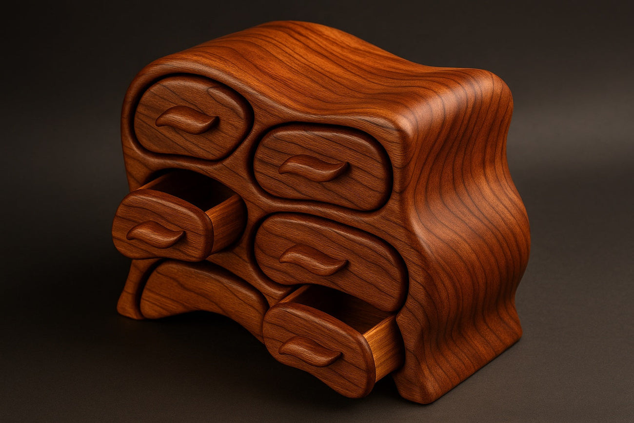 Bandsaw box artisanale en bois