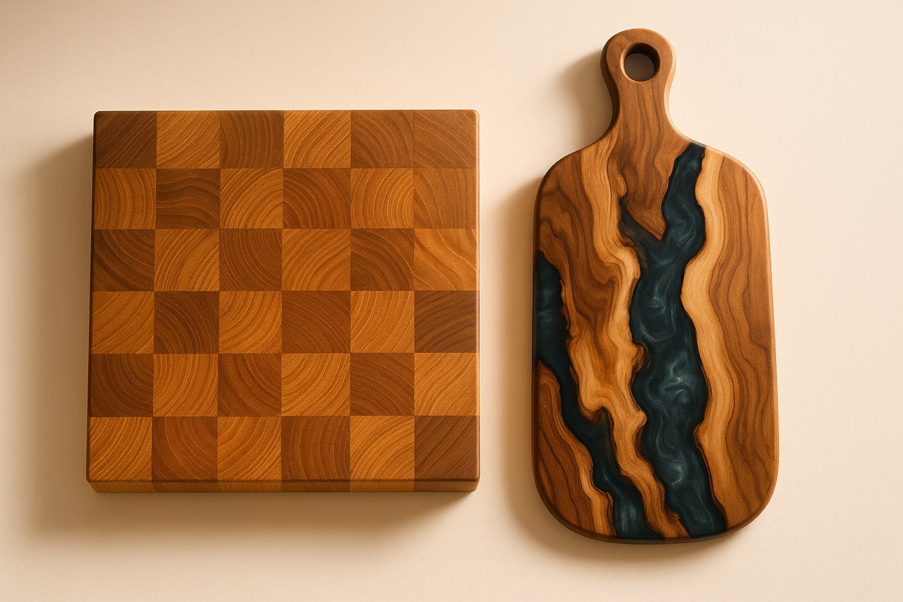 Planche et plateau en bois massif