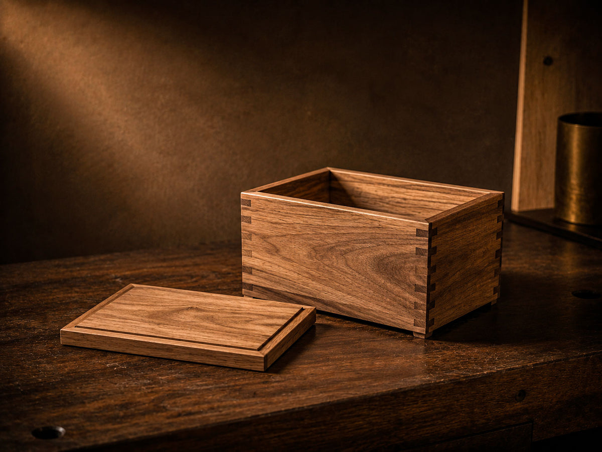 Atelier petite boîte en bois