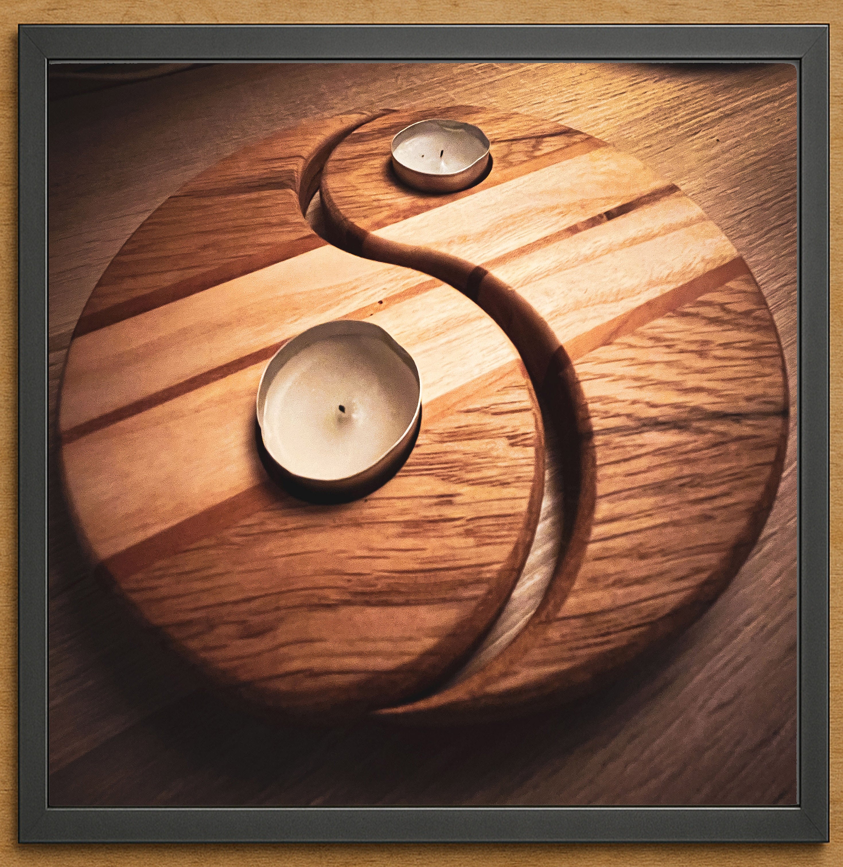 Yang-Yang Candle Holder