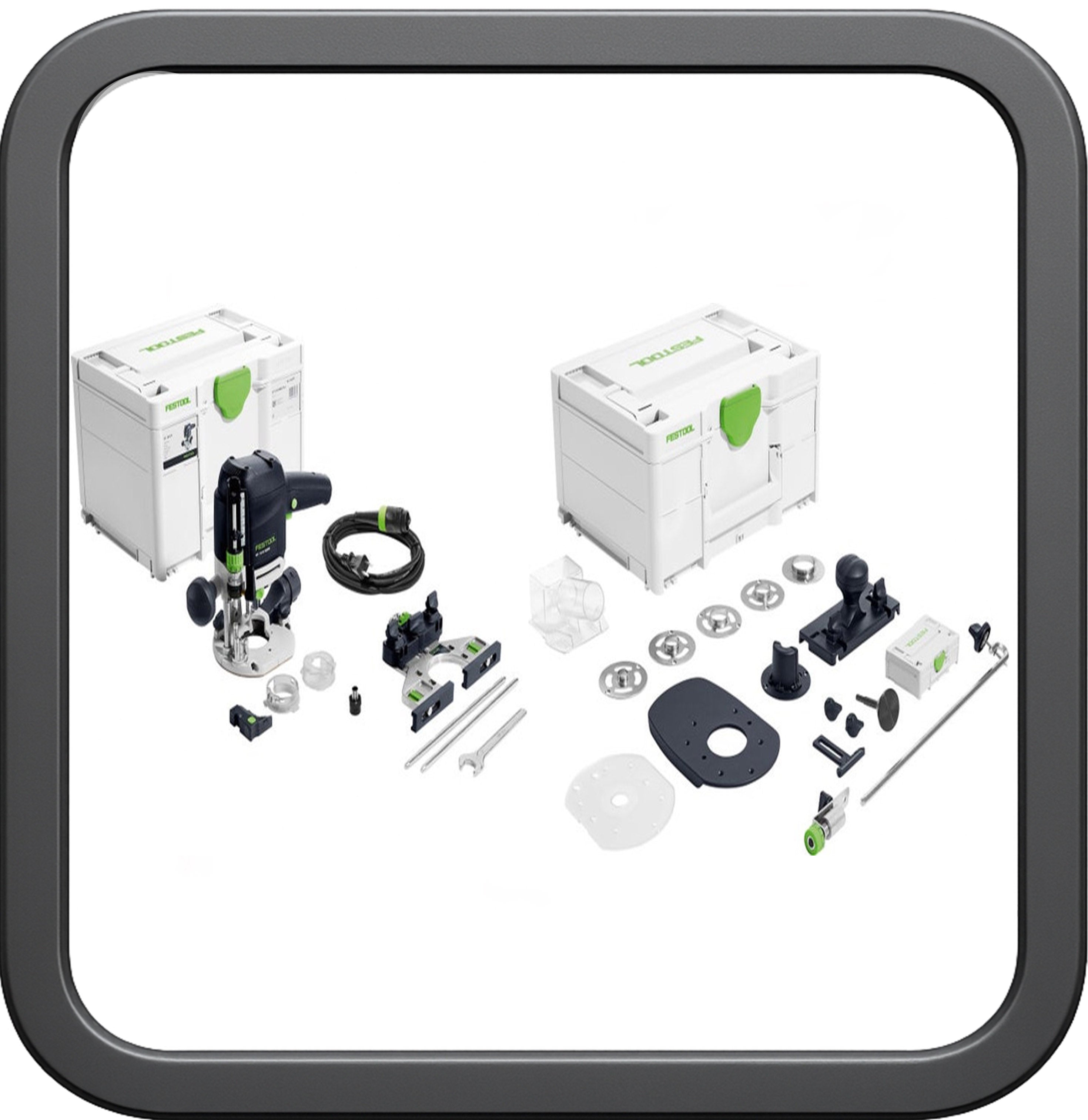 Pack OF 1010 – Défonceuse Festool + kit accessoires